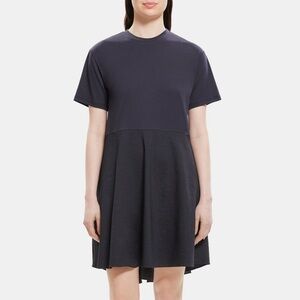 Theory Dark Gray Midi Dress